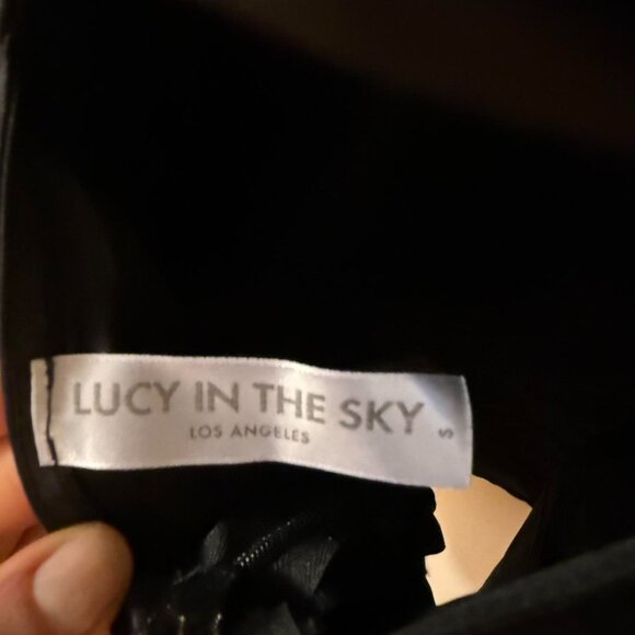 Lucy in the Sky Women's Black Dress - Picture 4 of 5
